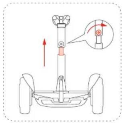 SEGWAY Ninebot Gokart Pro II - Knieschützerhöhe einstellen - 2