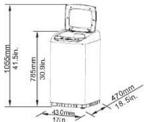 COMFEE CV10DPWBL0RC0 - Dimensions Et Spécifications - 1