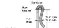 COMFEE CV10DPWBL0RC0 - - Step 4: Connect the drain hose - 2