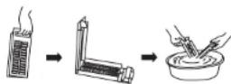 COMFEE CV10DPWBL0RC0 - - Lint filter clean - 2