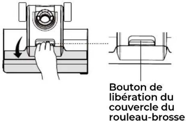 KENMORE HF5010 - NETTOYAGE DU COUVERCLE DU ROULEAU-BROSSE - 1