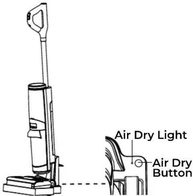 KENMORE HF5010 - CHARGING AND BRUSH ROLLER AIR DRYING - 4