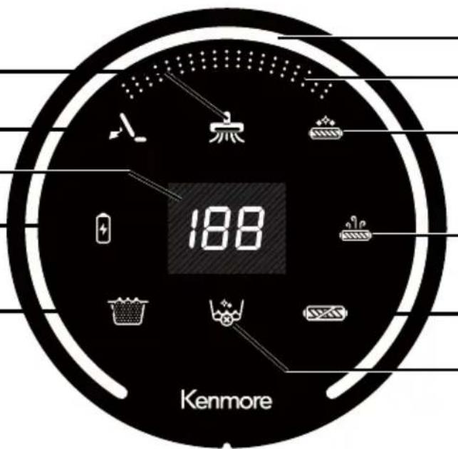 KENMORE HF5010 - PANTALLA DE VISUALIZACIÓN - 1