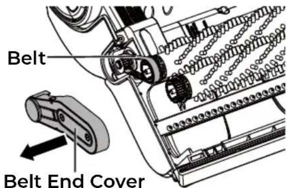 KENMORE KW4010 - CHANGING THE BELTS - 4