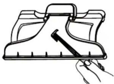 KENMORE KW4010 - CLEANING THE BRUSHROLLS AND NOZZLE COVER - 1