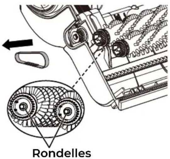 KENMORE KW4010 - REEMPLACEMENT DES COURROIES - 1