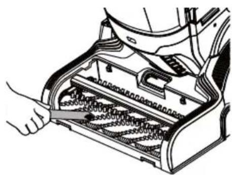 KENMORE KW4010 - NETTOYAGE DES ROULEAUX-BROSSE ET DU COUVERCLE DE LA BUSE - 4