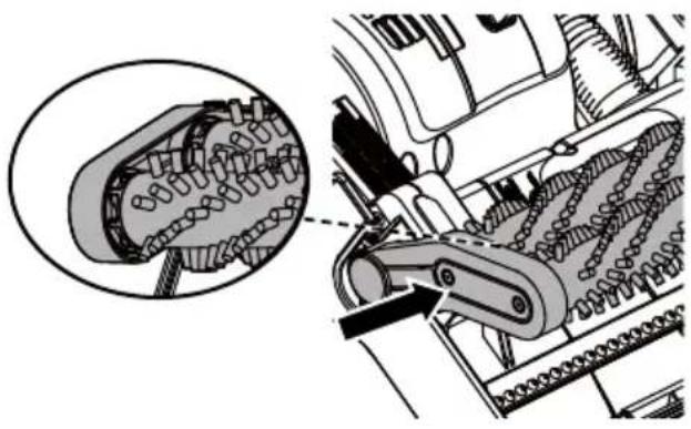 KENMORE KW4010 - CHANGING THE BELTS - 4