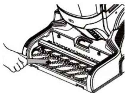 KENMORE KW4010 - CLEANING THE BRUSHROLLS AND NOZZLE COVER - 2