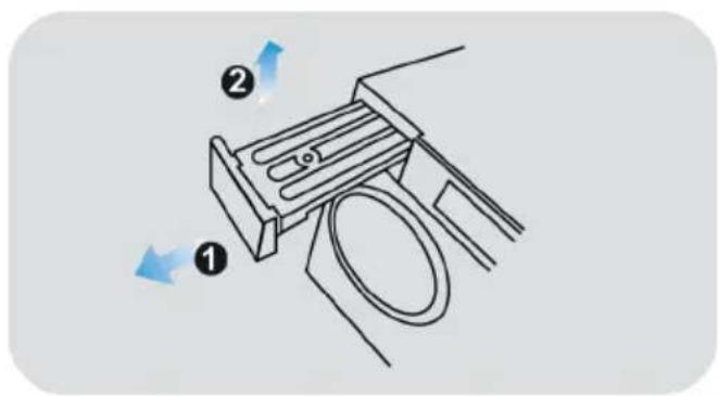 HAIER HD100-A2959E-S - Empty the water tank - 1