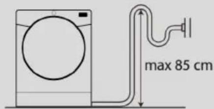 HAIER HD90-A3959E-S - Acoplamiento de la manguera de desagüe - 1