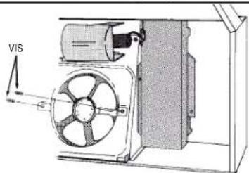 NuTone NU330BL - RETRAIT DU BLOC VENTILATEUR - 3