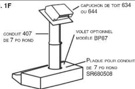 NuTone NU330BL - PLANIFICATION DU RÉSEAU DE CONDUITS - 6