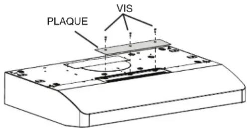 NuTone NRSL130WH - INSTALLATION EN RECIRCULATION SEULEMENT - 1