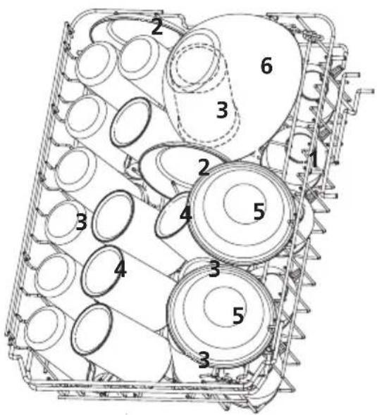 TEKA DFI 44800 - 1.1.Panier supérieur - 1