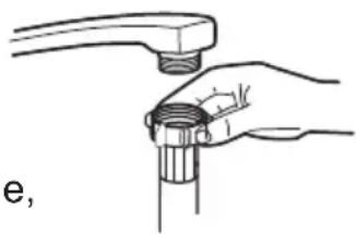 TEKA DFI 44800 - Raccordement à l'eau froide - 1