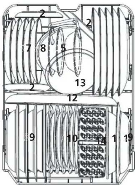 TEKA DFI 44800 - 2.2.Panier inférieu - 1