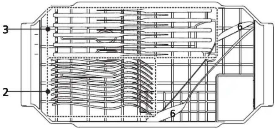 TEKA DFI 44800 - 3.RACK à couverts - 1