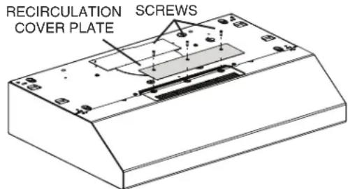 NuTone NCDA130WW - NON-DUCTED INSTALLATION ONLY - 1