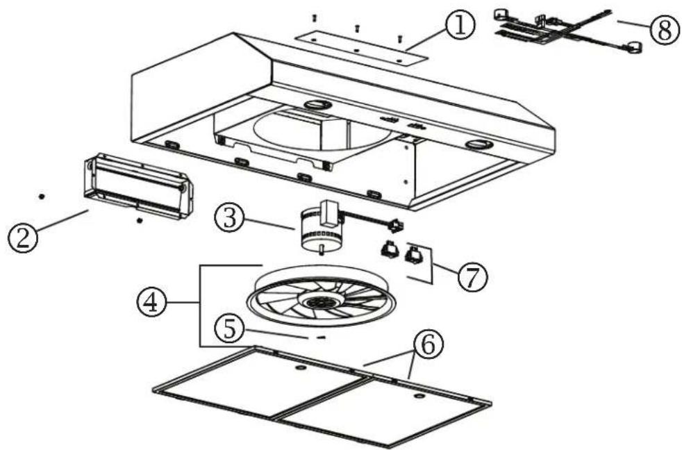 NuTone NCDA130WW - NCS3 SERIES - 1