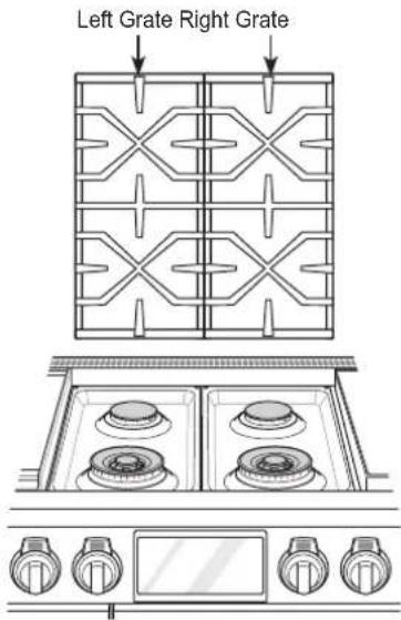 SIGNATURE SKSDR480SIS - Burner Grates - 1