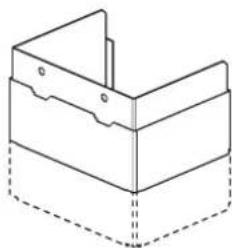 SIGNATURE SKSDR480SIS - Installing the Leg Cover - 1