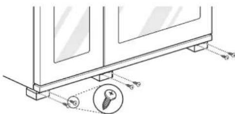 SIGNATURE SKSDR480SIS - Installing the Leg Cover - 3