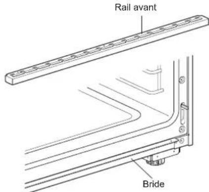 SIGNATURE SKSDR480SIS - Installation du rail avant - 1