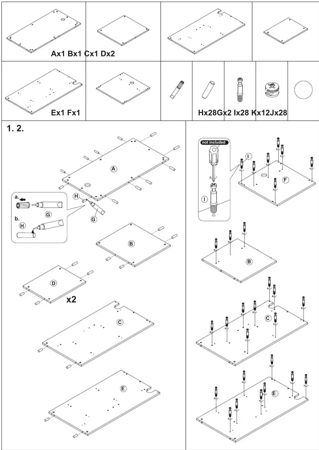Glorious Modular Mix Rack - Éléments constitutifs - 1