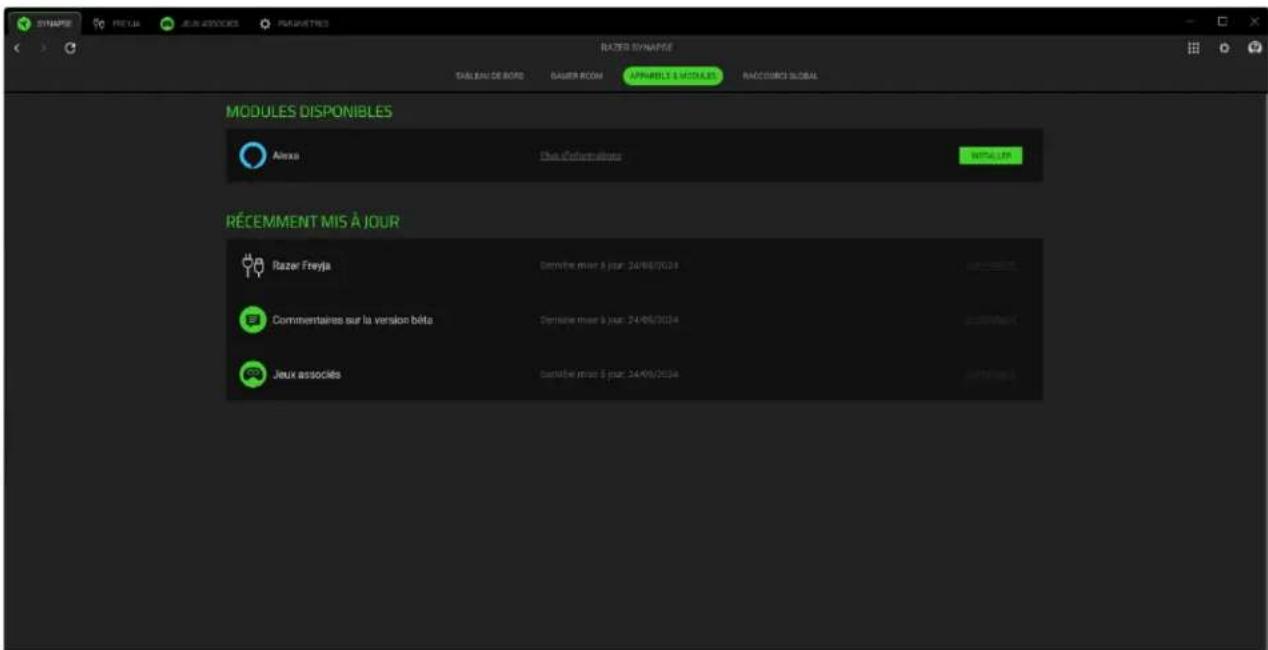 SYNAMESE RAYER SYNAMESE TAIL BAU DE BORD GASER ROOM APPROBLE & MODULES RACOURS GLOBAL MODULES DISPONIBLES Alexa Dise d'orientation RÉCEMMENT MIS À JOUR Razer Freyja Commentaires sur la version bêta Commentaires sur la version bêta Commentaires sur la version bêta Commentaires sur la version bêta Commentaires sur la version bêta Commentaires sur la version bêta Commentaires sur la version bêta Commentaires sur la version bêta Commentaires sur la version bêta Commentaires sur la version bêta Commentaires sur la version bêta Commentaires sur la version bêta