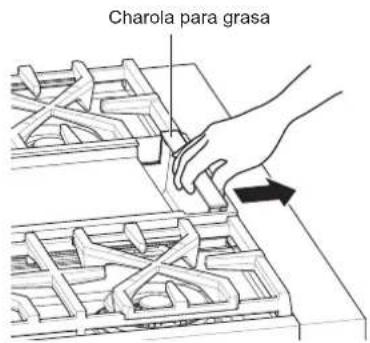 SIGNATURE SKSRT480GS - Extracción de la charola para grasa - 1