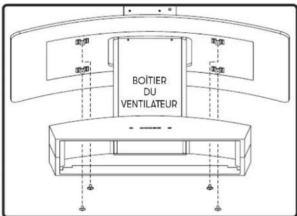 BOÎTIER DU VENTILATEUR