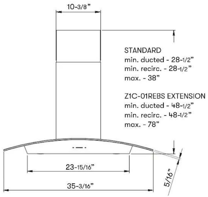 Zephyr Anzio ZAZ-M90DS - WARNING - 14