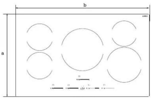 ELICA EIV430BL - PRODUCT DIMENSIONS - 2