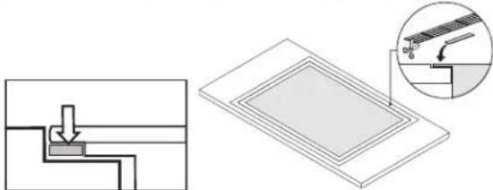 ELICA EIV430BL - FLUSH INSTALLATION - 5
