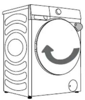 HISENSE WF5S9045BW - ALLUMAGE DU LAVE-LINGE - 2