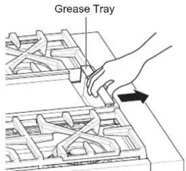 SIGNATURE SKSGR360S - Removing the Grease Tray - 1