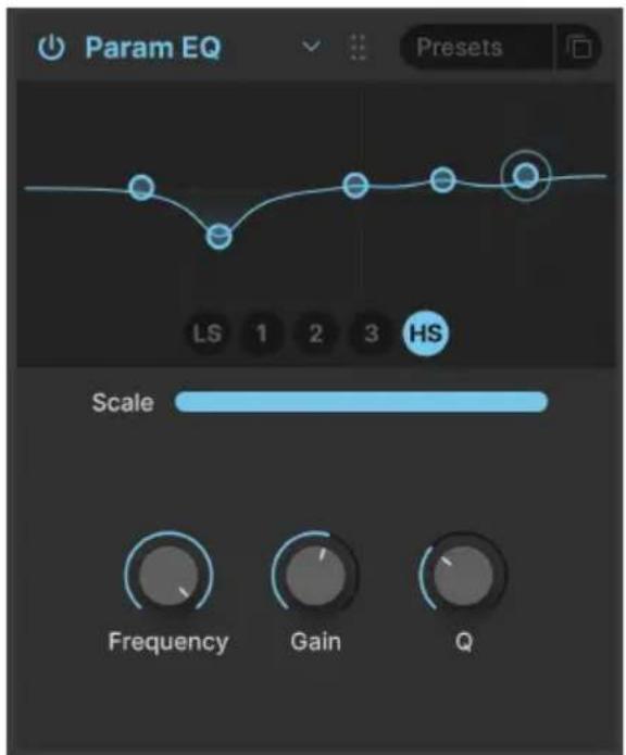 Arturia Synthx V - Parametric EQ - 1
