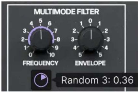 Arturia Synthx V - Assigner une modulation - 3