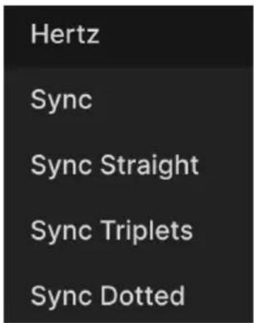 Arturia Synthx V - Master LFO tempo sync - 1