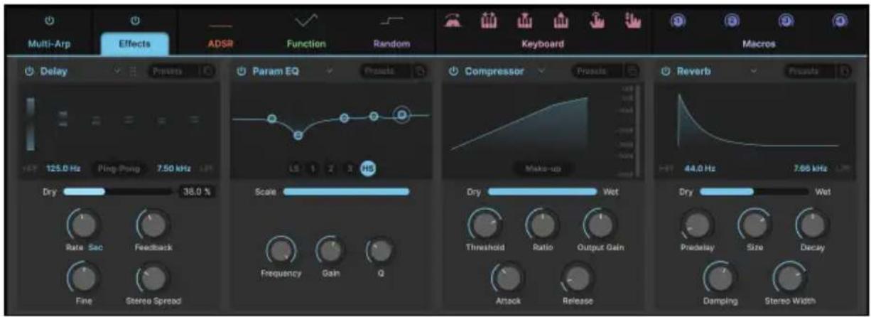 Arturia Synthx V - EFFECTS - 1