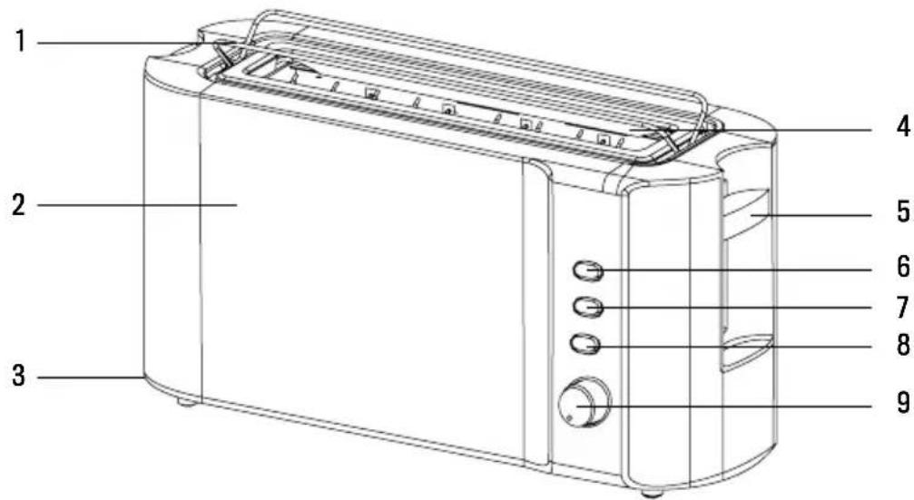 Create Toast Classic - LISTA CZEŚCI - 1