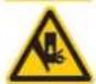 Anova OR9500 - Symboles de sécurité sur la machine - 15