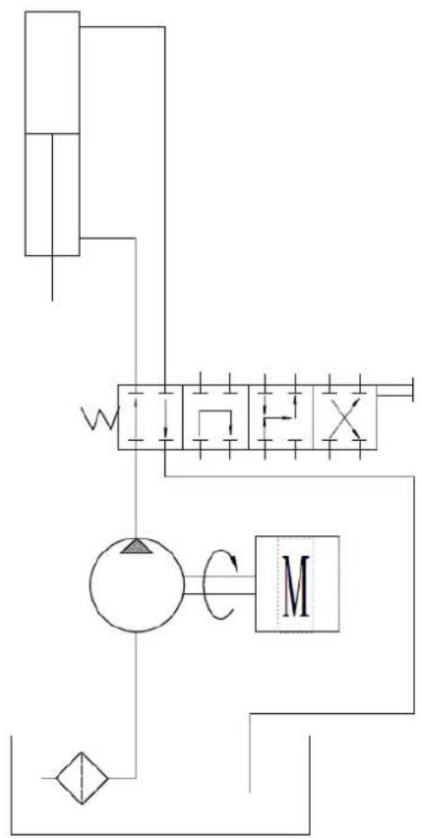 Anova RLT14PTO - Diagramm des Hydrauliksystems - 1