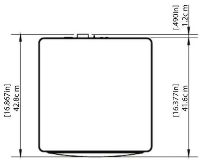 Martin Logan Dynamo 10 - DIMENSIONS DU PRODUIT - 1