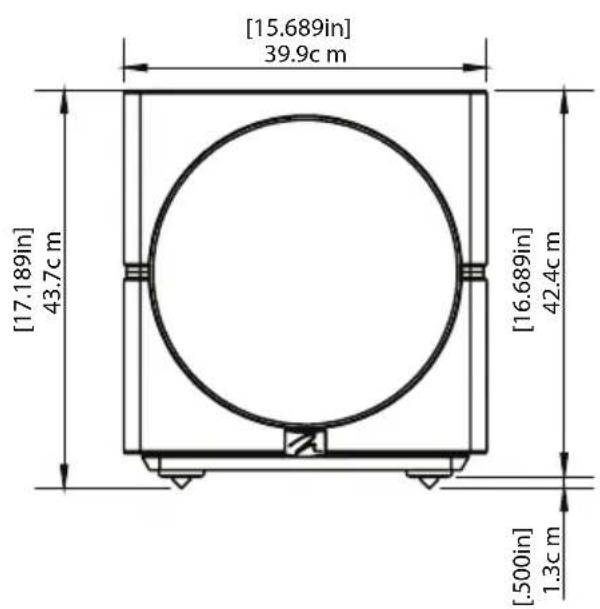 Martin Logan Dynamo 10 - DIMENSIONS DU PRODUIT - 2