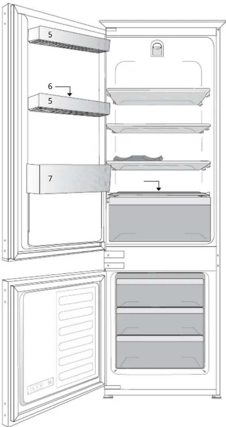 BEKO BCSA285K4SNLH - Your refrigerator - 1