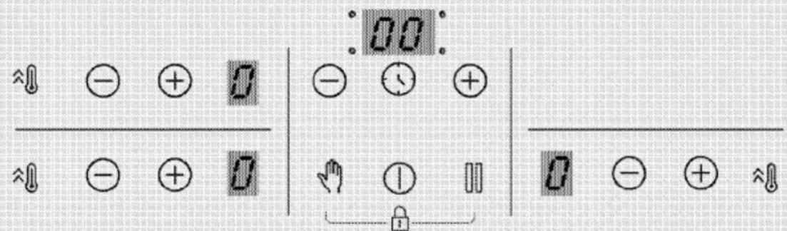 BEKO HII63203MT - Bandeau de commande - 1