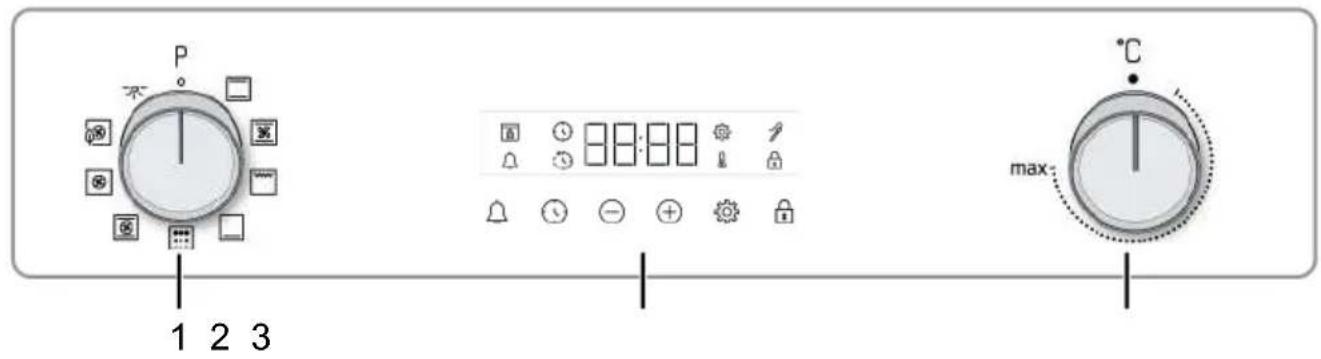 BEKO BBIM13301XPSE-1 - Control Panel - 1