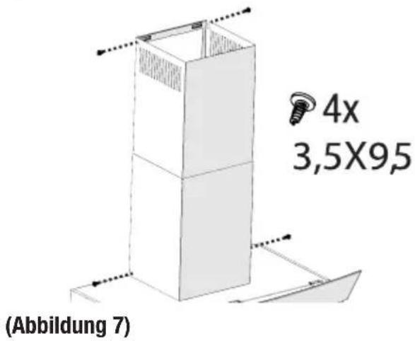 BEKO HCA92641WH - Einbau der Abzugshaube in den Abluftkanal - 1